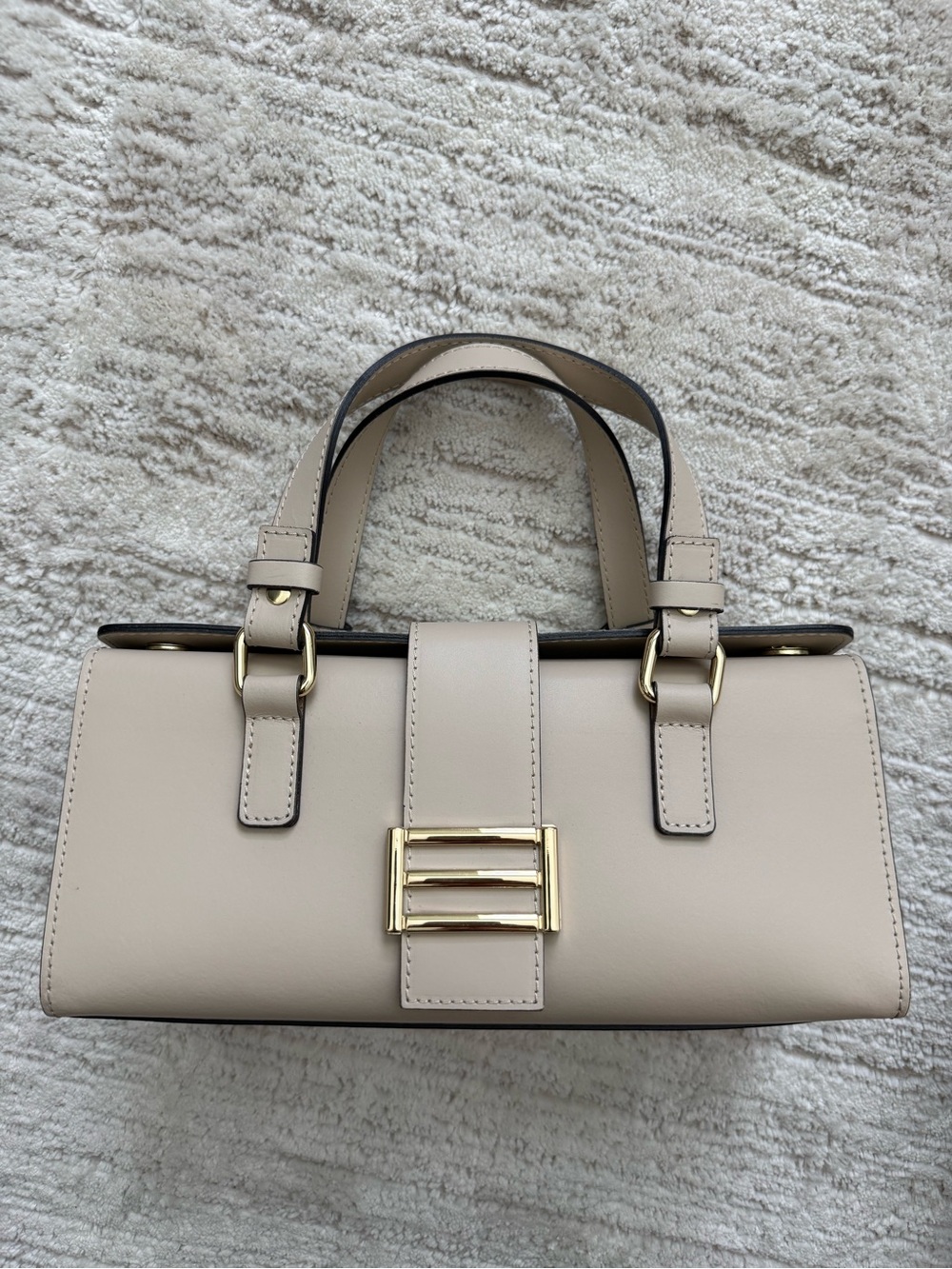 Divina Firenze Top-Handle Bag in Light Beige